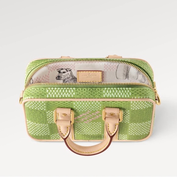 Louis Vuitton Nano Porte Documents Voyage Green Damier Golf Tyler, The Creator - Picture 2 of 12